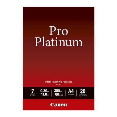 Canon Hartie foto Pro Platinum A4 20coli 300gr (CANPT101A4)