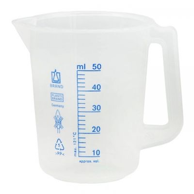 Vas gradat cu maner 50ml