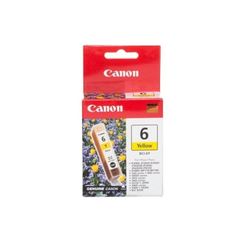 cartus-canon-bci6y-galben-17460-363