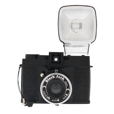 Lomography Diana F+ Aparat Foto pe Film 120 Black Jack