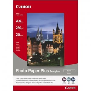 Canon Photo Paper Plus Semi-Gloss Satin A4 20 coli 260g/mp (CANSG201A4)