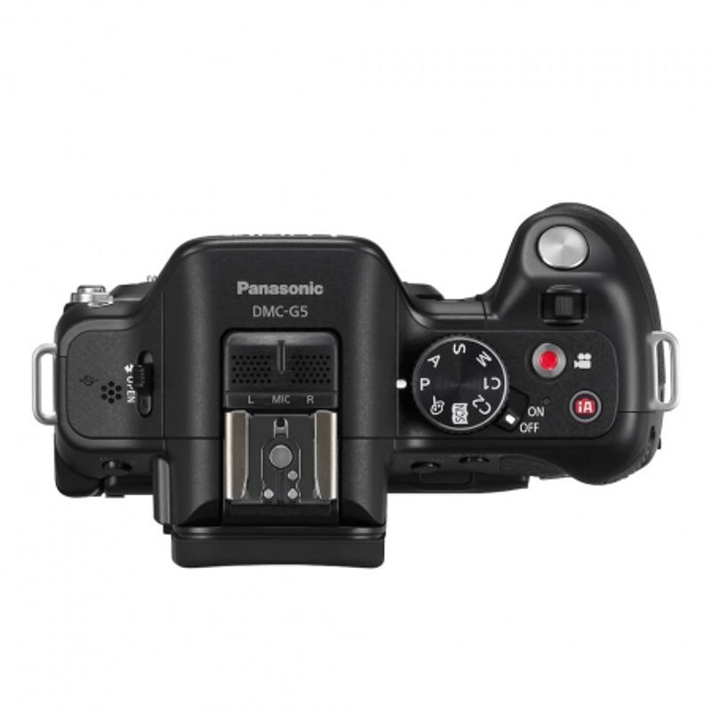 Panasonic Lumix DMCG5K negru kit Vario G 1442mm f/3.55.6 Mega OIS