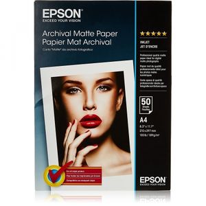 Epson Archival Matte Photo A4 50 coli 192g/mp (S041342)