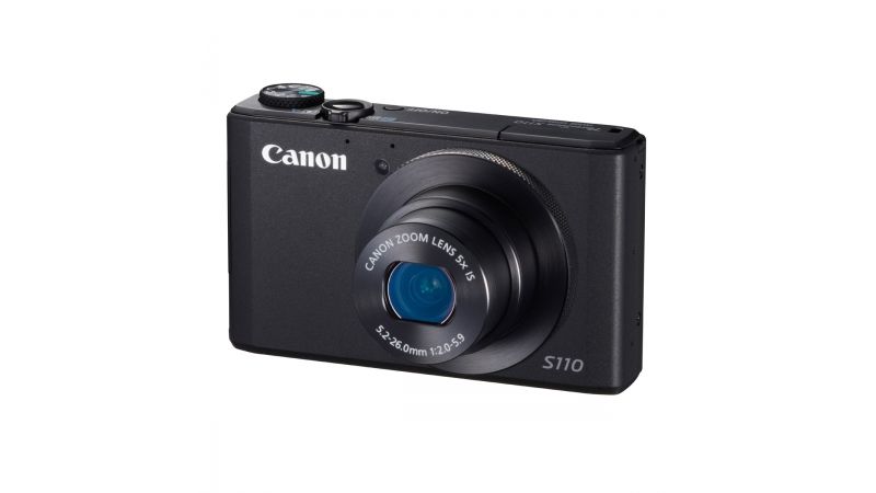 Canon Powershot S110 negru - 12.1 mpx, zoom optic 5x, LCD 3