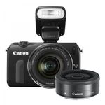 canon-eos-m-18-55mm-is-stm-22mm-blit-90ex-negru-23837