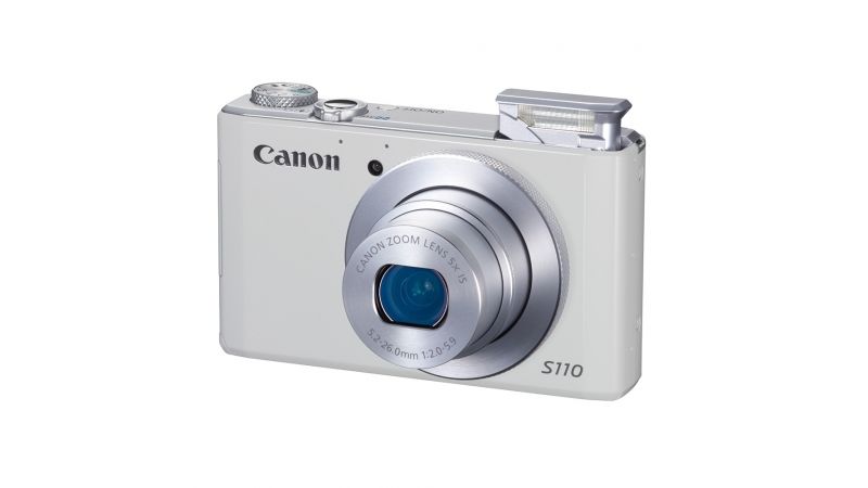 Canon Powershot S110 alb - 12.1 mpx, zoom optic 5x, LCD 3