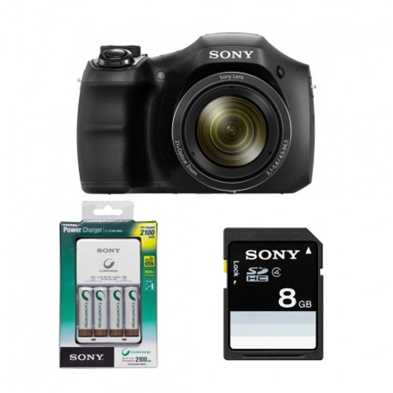 aparat-foto-sony-cyber-shot-dsc-h200-cu-card-8gb--acumulatori-si-incarcator-25604
