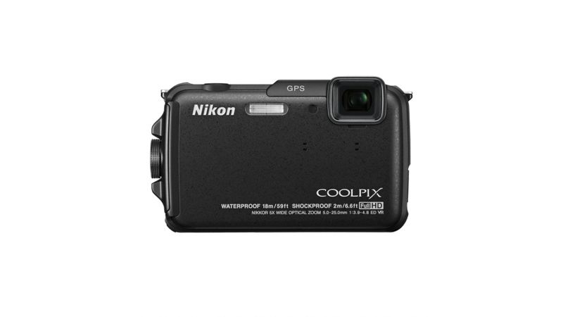 Nikon Coolpix AW110 negru - aparat foto subacvatic, 16 Mpx, Wi-Fi