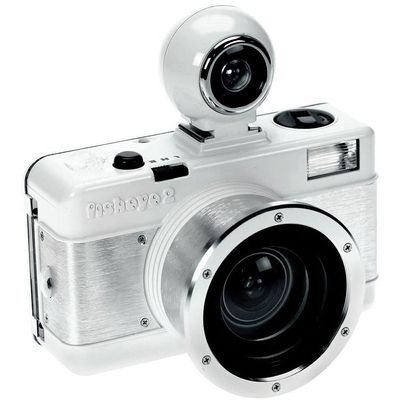Lomography Fisheye No.2 Aparat Foto pe Film Obiectiv Fisheye Alb
