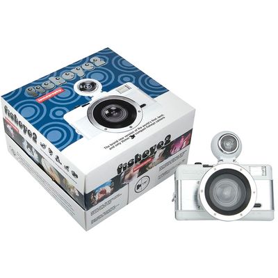Lomography Fisheye No.2 Aparat Foto pe Film Obiectiv Fisheye Alb