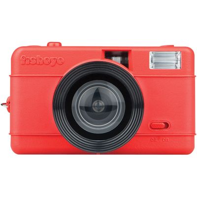 Lomography Fisheye One Aparat Foto pe Film Obiectiv Fisheye Rosu