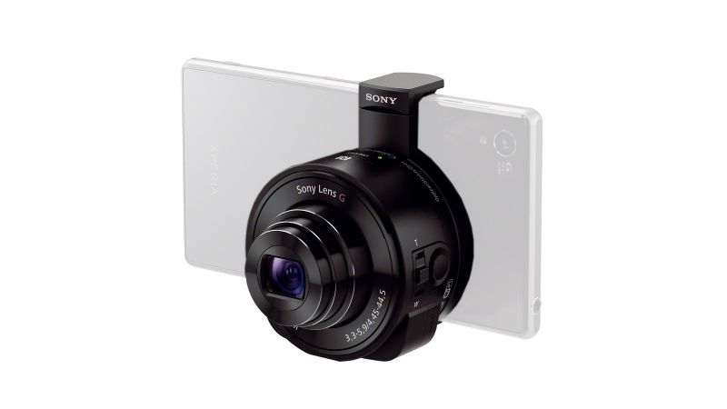 Sony Cyber-shot DSC-QX10 - camera zoom optic 10X pentru