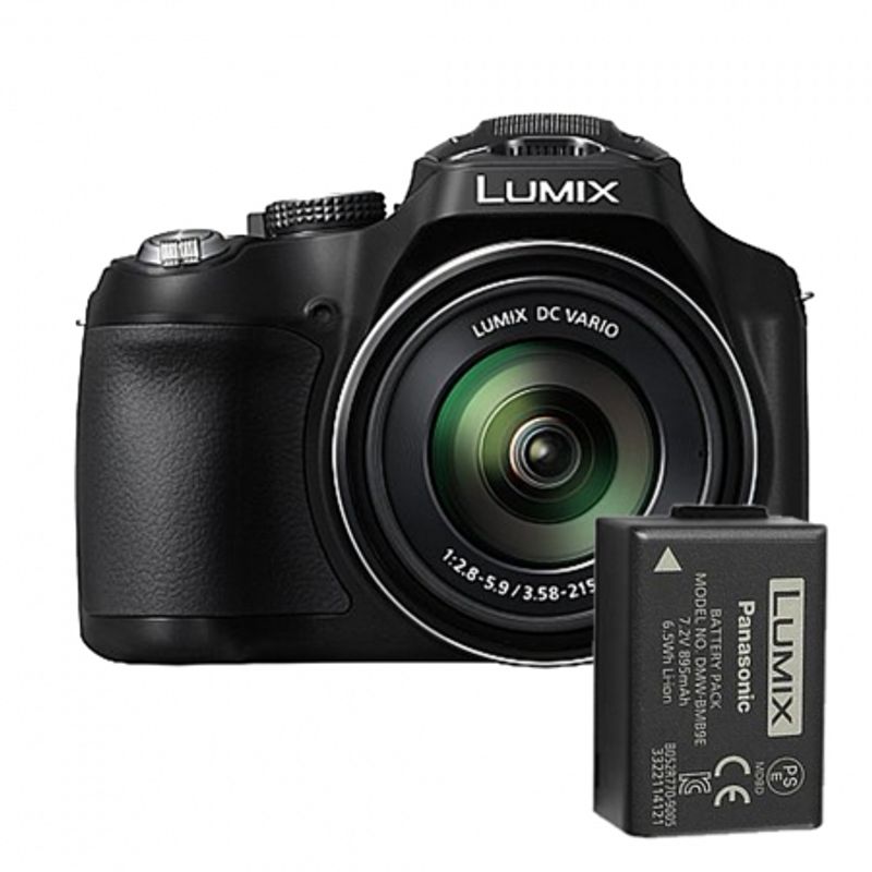 Panasonic Lumix DMC-FZ72 - Zoom Optic 60x, Power OIS, Full HD + BONUS ...