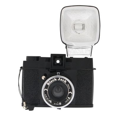 Lomography Diana F+ Aparat Foto pe Film 120 Black Jack