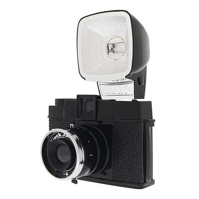 Lomography Diana F+ Aparat Foto pe Film 120 Black Jack