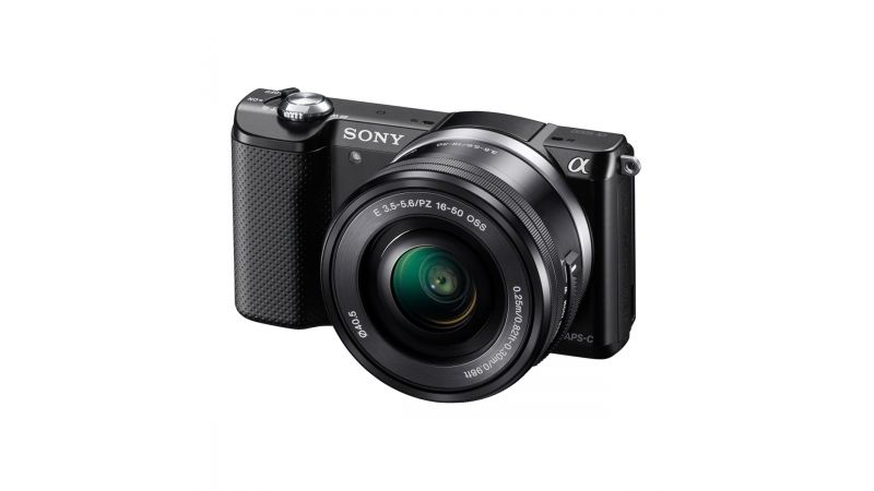Sony Alpha A5000 KIT (ILCE-5000L/B) + SEL16-50mm + SEL55-210