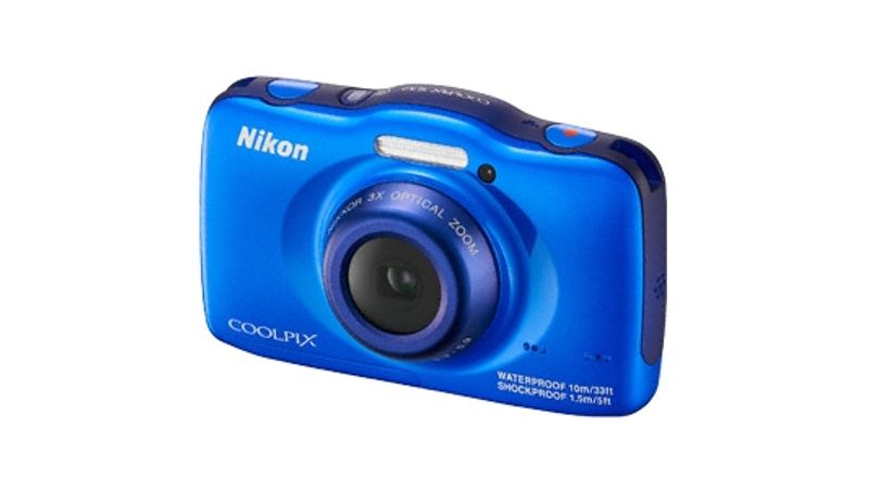 Nikon Coolpix S32 albastru - aparat foto subacvatic - F64.ro