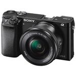 Sony A6000 Aparat Foto Mirrorless 24MP APSC Full HD Kit cu Obiectiv 16-50 F/3.5-5.6 OSS Negru