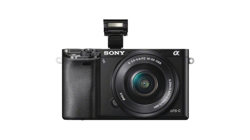 SONY α6000 E 16-50mm Sony A6000 Aparat Foto Mirrorless 24MP APSC Full HD Kit cu