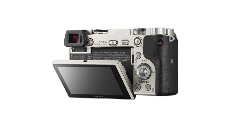 Sony A6000 Body Aparat Foto Mirrorless 24MP APSC Full HD Argintiu