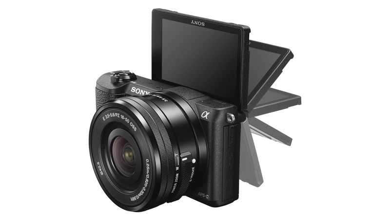 Sony A5100 Aparat Foto Mirrorless 24MP APSC Full HD Kit cu