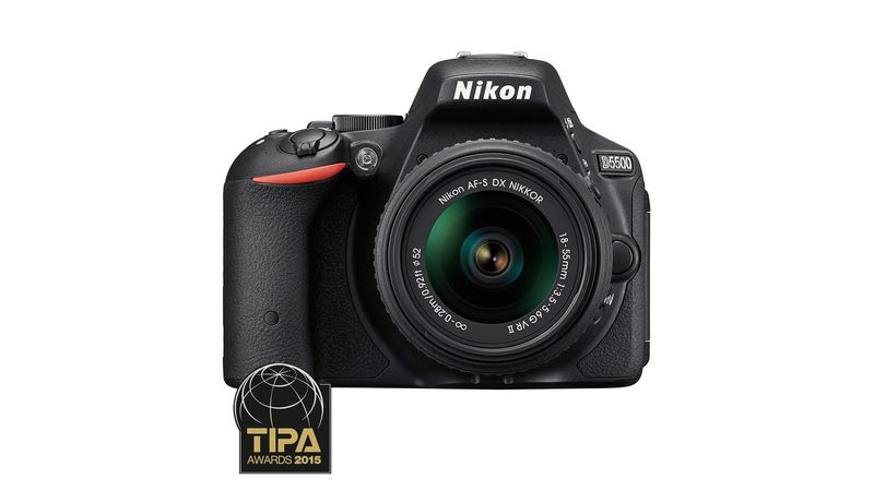 Nikon D5500 kit 18-55mm f/3.5-5.6G VR II negru - F64.ro