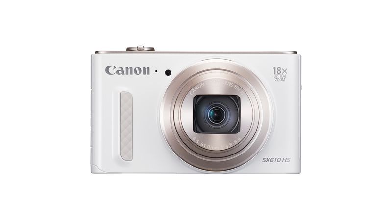 Canon PowerShot SX610 HS alb - 20 Mpx, zoom optic 18x, Full HD, Wi