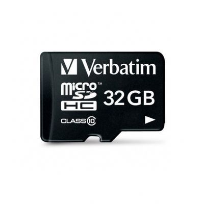 Verbatim Card de Memorie microSD 32GB Class 10 cu Adaptor