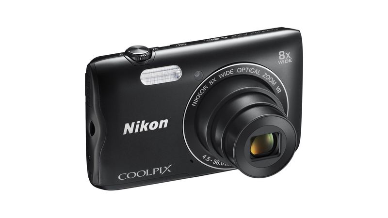 Nikon Coolpix A300 Aparat Foto Compact 20.1MP Negru - F64.ro