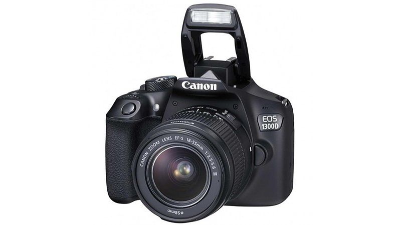 discretion instant waste away Canon EOS 1300D Aparat Foto DSLR 18MP CMOS Kit cu Obiectiv EF-S 18-55mm IS  II f/3.5-5.6