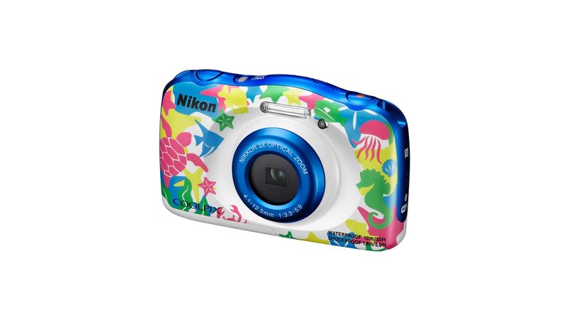 Nikon Coolpix W100 Aparat Foto Compact Subacvatic 13.2MP Kit cu