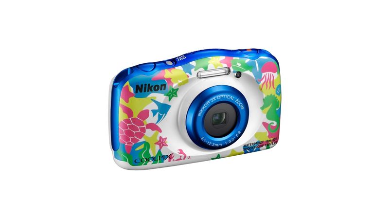 Nikon Coolpix W100 Aparat Foto Compact Subacvatic 13.2MP Kit cu