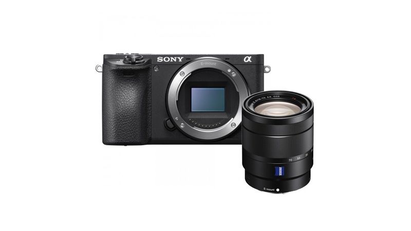 Sony A6500 Aparat Foto Mirrorless 24MP APSC 4K Negru Kit cu