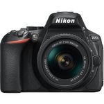Nikon D5600 Aparat Foto DSLR 24.2MP CMOS Kit cu Obiectiv AF-P 18-55mm VR, Negru