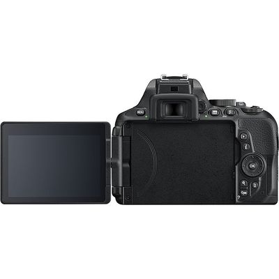 Nikon D5600 Aparat Foto DSLR 24.2MP CMOS Kit cu Obiectiv AF-P 18-55mm VR, Negru