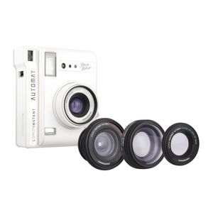 Lomography Instant Automat + Obiective, Alb