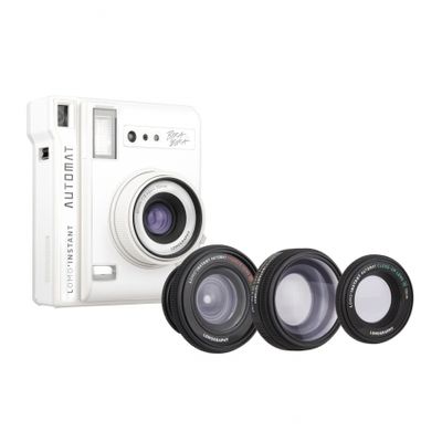 Lomography Instant Automat + Obiective, Alb