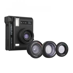 Lomography Instant Automat + Obiective, Negru