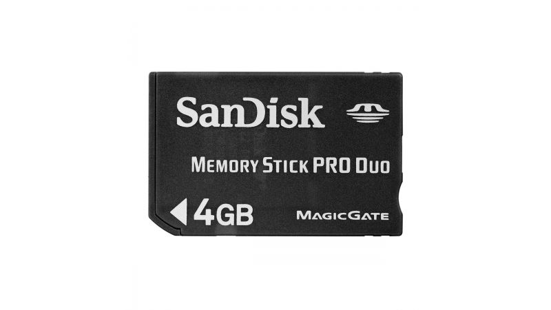 Memory stick 64MGアイボ SanDisk Memory Stick Pro Duo - 4GB - F64.ro