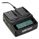 watson-lp-e6-duo-lcd-charger-incarcator-pentru-doi-acumulatori-canon-lp-e6-30991