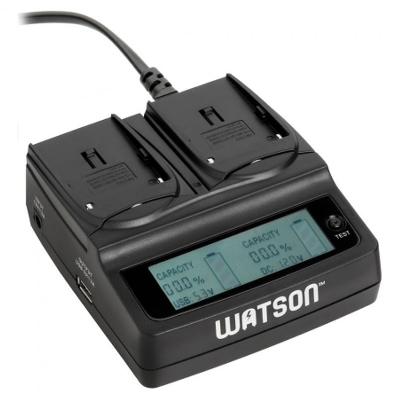 watson-l---m-duo-lcd-charger-incarcator-pentru-doi-acumulatori-sony-30996