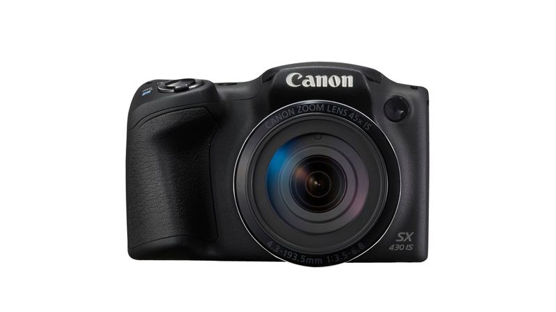 Canon PowerShot SX430 IS Aparat Foto Bridge 20MP Negru - F64.ro 