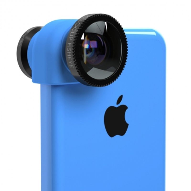 ollo-clip-sistem-lentile-3-in-1--fisheye--wide-angle--macro-pentru-iphone-5c-albastru-31723