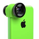 ollo-clip-sistem-lentile-3-in-1--fisheye--wide-angle--macro-pentru-iphone-5c-verde-31725