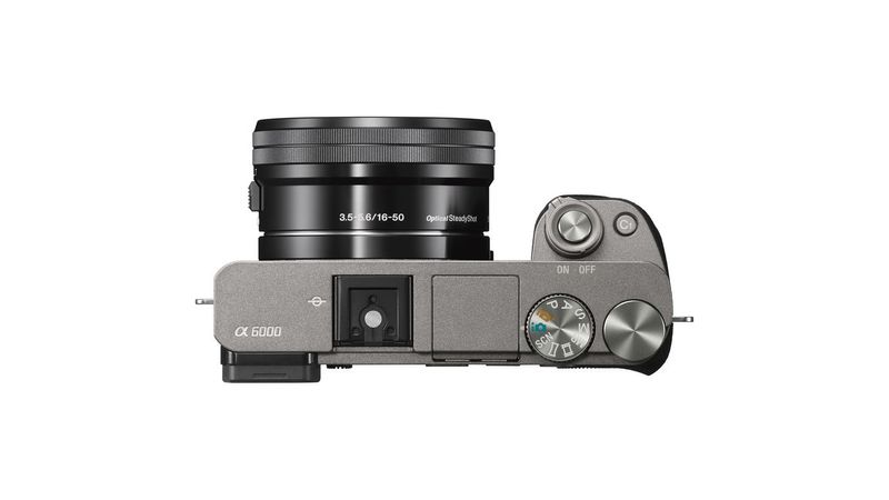 SONY α6000 E 16-50mm Sony A6000 Aparat Foto Mirrorless 24MP APSC Full HD Kit cu