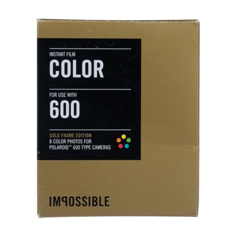 impossible-color-film-instant-pentru-polaroid-600-rama-aurie-32502