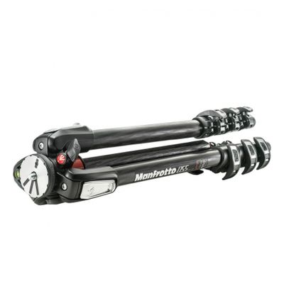 Manfrotto MT055CXPRO4 Picioare Trepied Carbon cu 4 Sectiuni