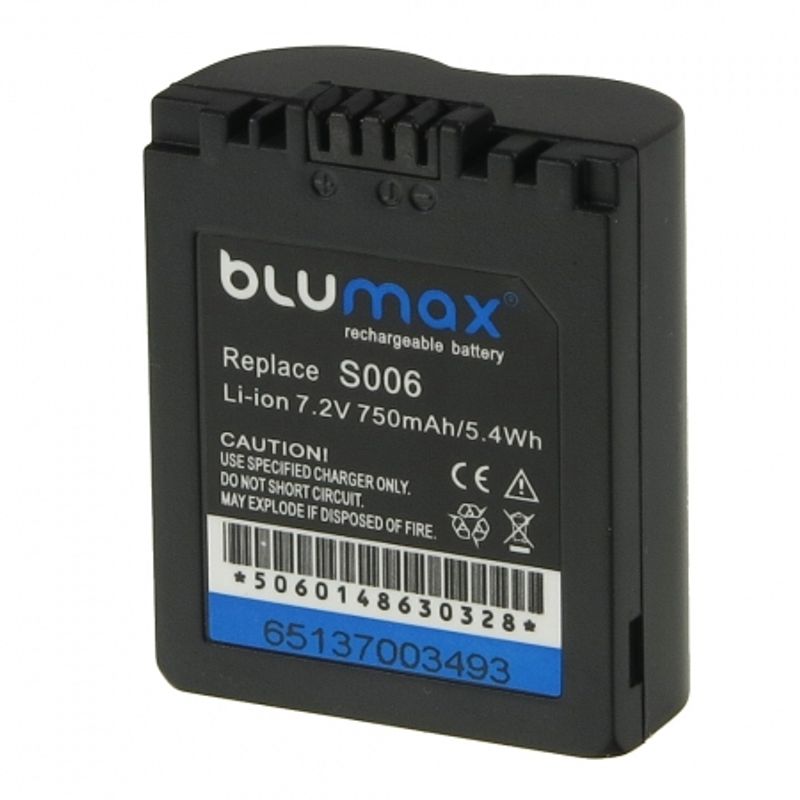 blumax-s006-acumulator-replace-tip-panasonic-cgr-s006--750mah-32586