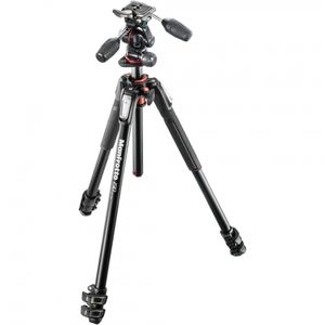 Manfrotto MK190XPRO3-3W kit trepied foto + cap 3-way