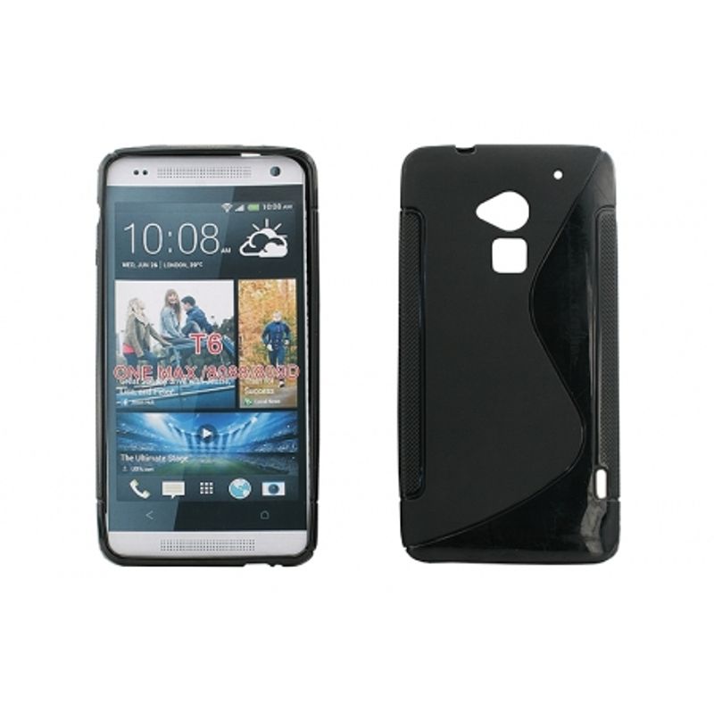 husa-poliuretan-htc-one-max-negru-34820